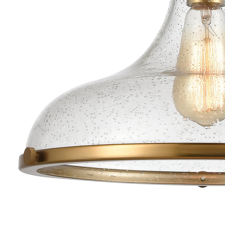 Elk Rutherford 57371/1 Pendant Light - Satin Brass
