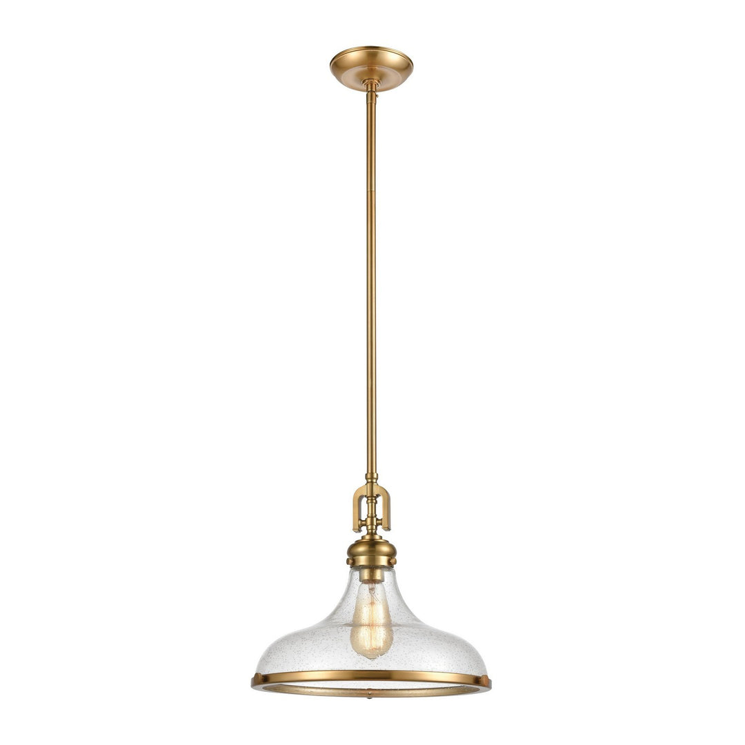 Elk Rutherford 57371/1 Pendant Light - Satin Brass