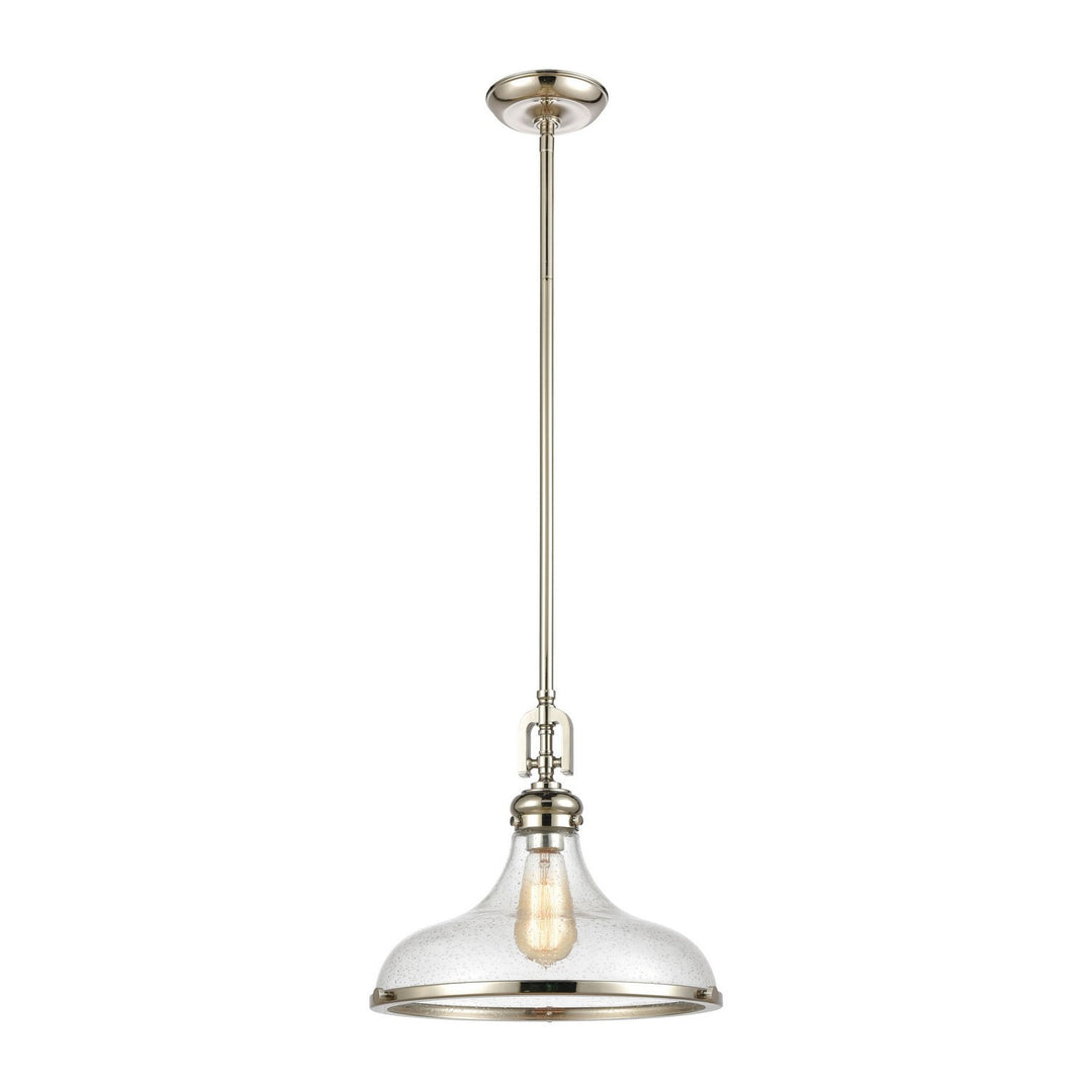 Elk Rutherford 57381/1 Pendant Light - Polished Nickel