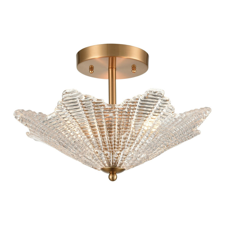Elk Radiance 60164/3 Ceiling Light - Satin Brass