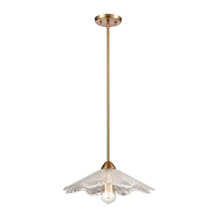 Elk Radiance 60166/1 Pendant Light - Satin Brass