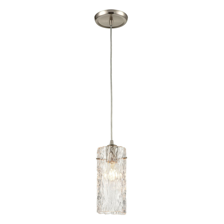 Elk Roubaix 60225/1 Pendant Light - Satin Nickel