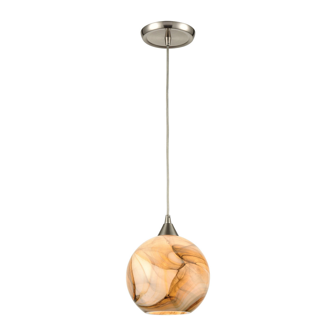Elk Splitrock 60245/1 Pendant Light - Satin Nickel
