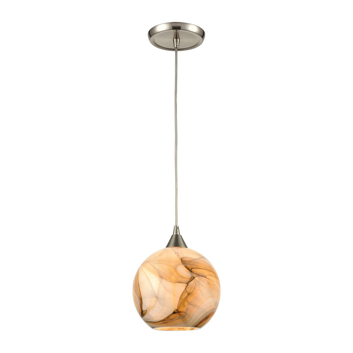 Elk Splitrock 60245/1 Pendant Light - Satin Nickel