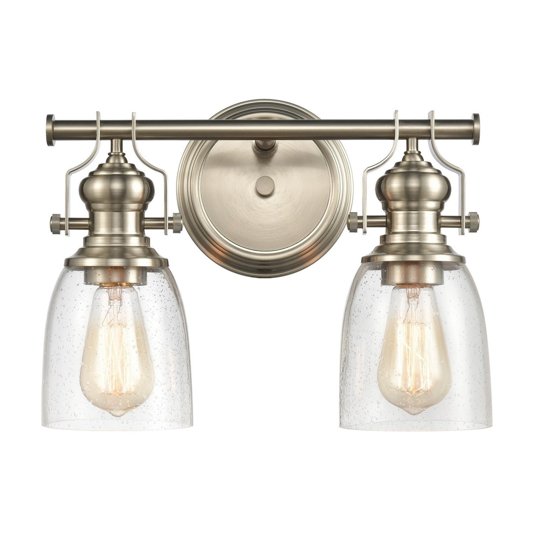 Elk Chadwick 66625-2 Bath Vanity Light 14 in. wide - Satin Nickel