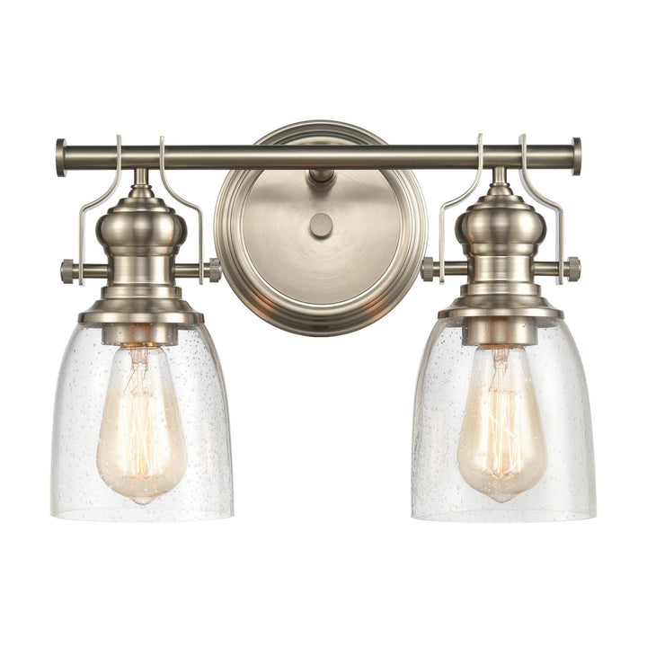 Elk Chadwick 66625-2 Bath Vanity Light 14 in. wide - Satin Nickel