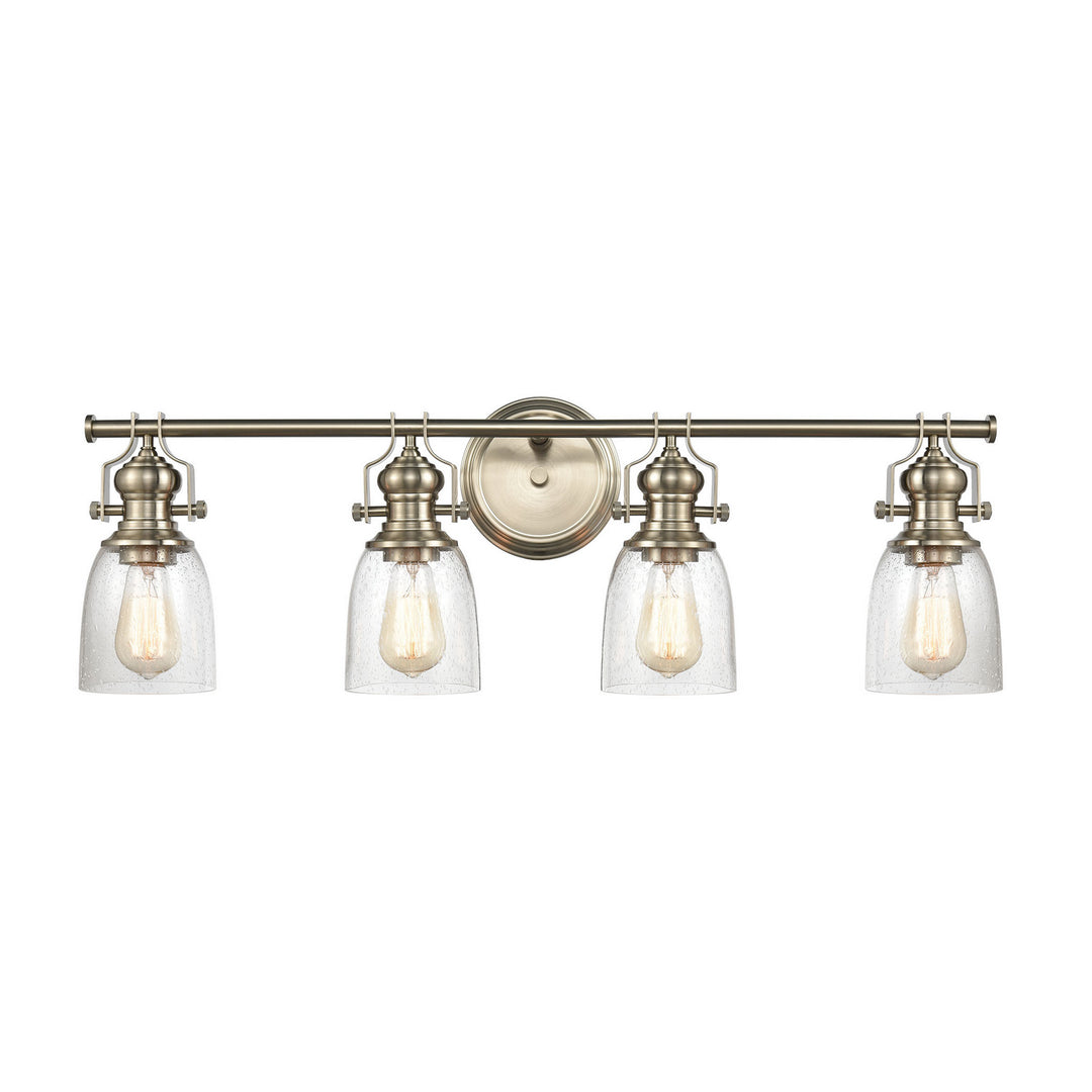Elk Chadwick 66627-4 Bath Vanity Light 32 in. wide - Satin Nickel