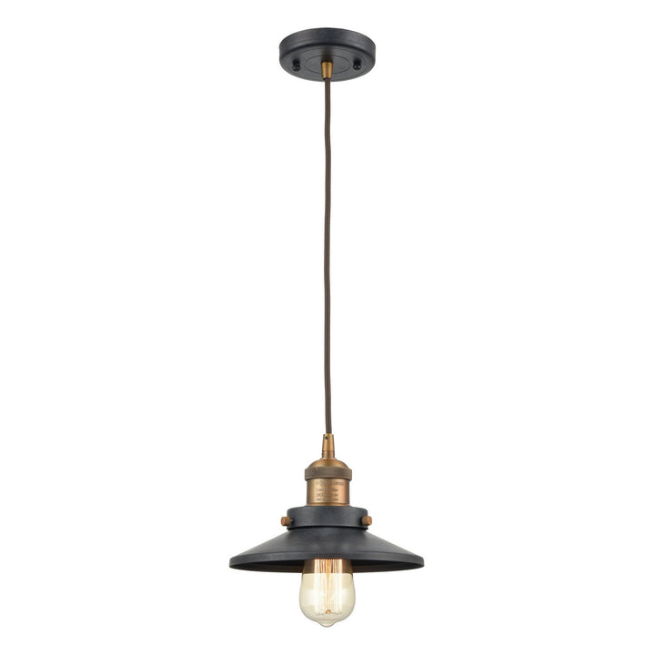 Elk English Pub 67184/1 Pendant Light - Antique Brass