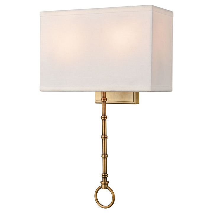 Elk Shannon 75040/2 Wall Sconce Light - Warm Brass