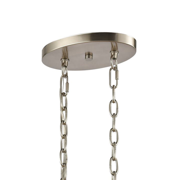 Elk Ramsey 75065/8 Chandelier Light - Satin Nickel