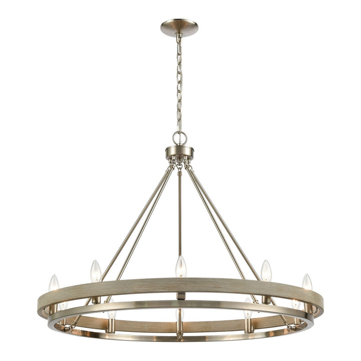 Elk Ramsey 75067/10 Chandelier Light - Satin Nickel