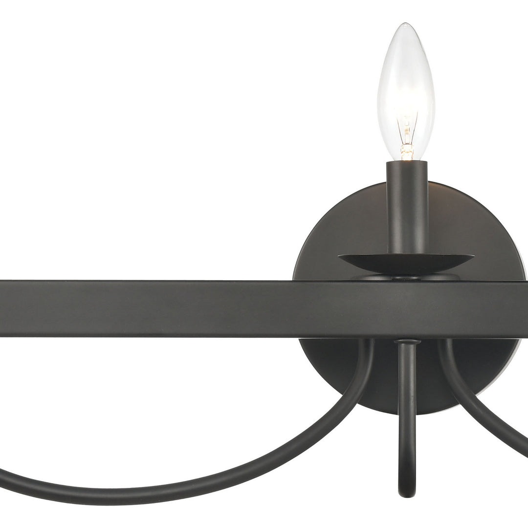 Elk Williamson 75075/3 Bath Vanity Light 24 in. wide - Black
