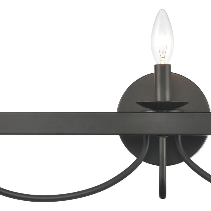 Elk Williamson 75075/3 Bath Vanity Light 24 in. wide - Black
