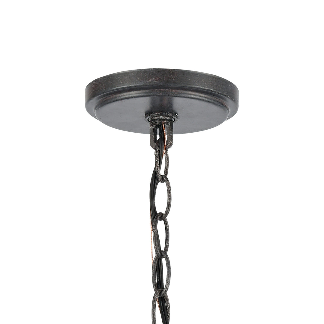 Elk Daisy 75094/1 Pendant Light - Midnight Bronze