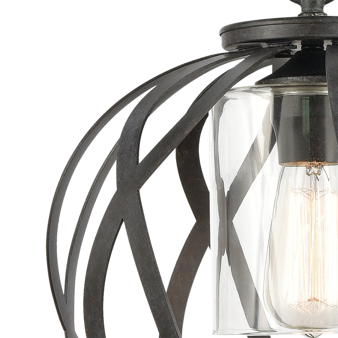 Elk Daisy 75094/1 Pendant Light - Midnight Bronze