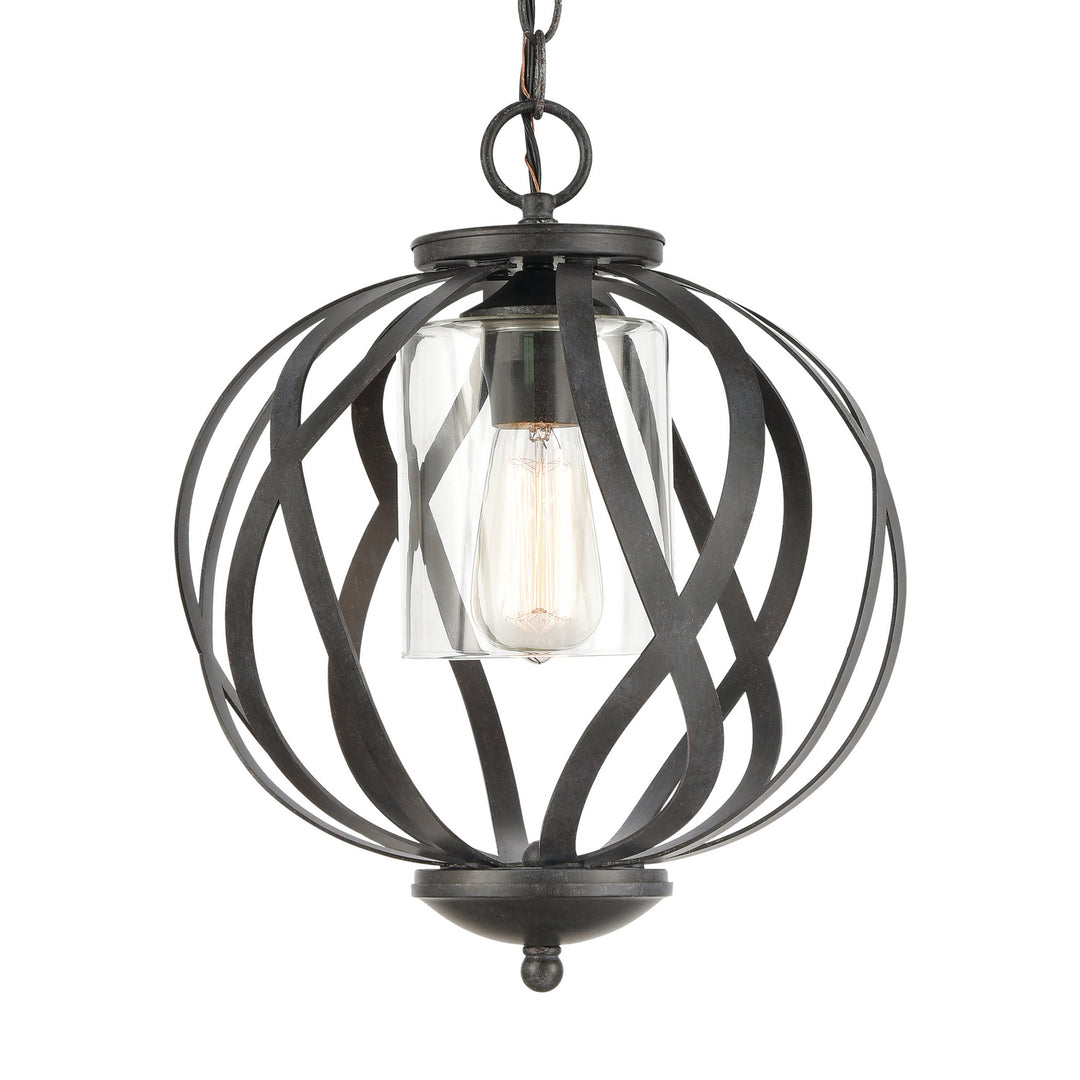 Elk Daisy 75094/1 Pendant Light - Midnight Bronze