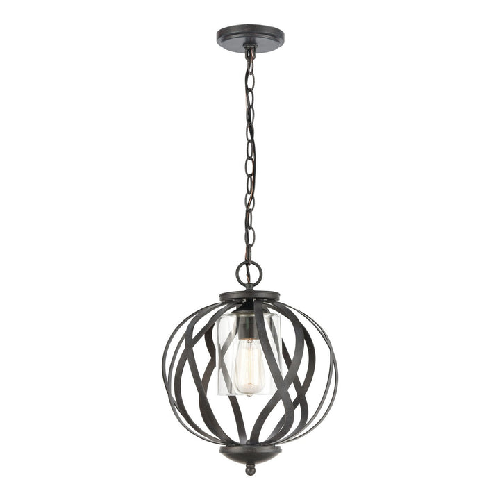 Elk Daisy 75094/1 Pendant Light - Midnight Bronze
