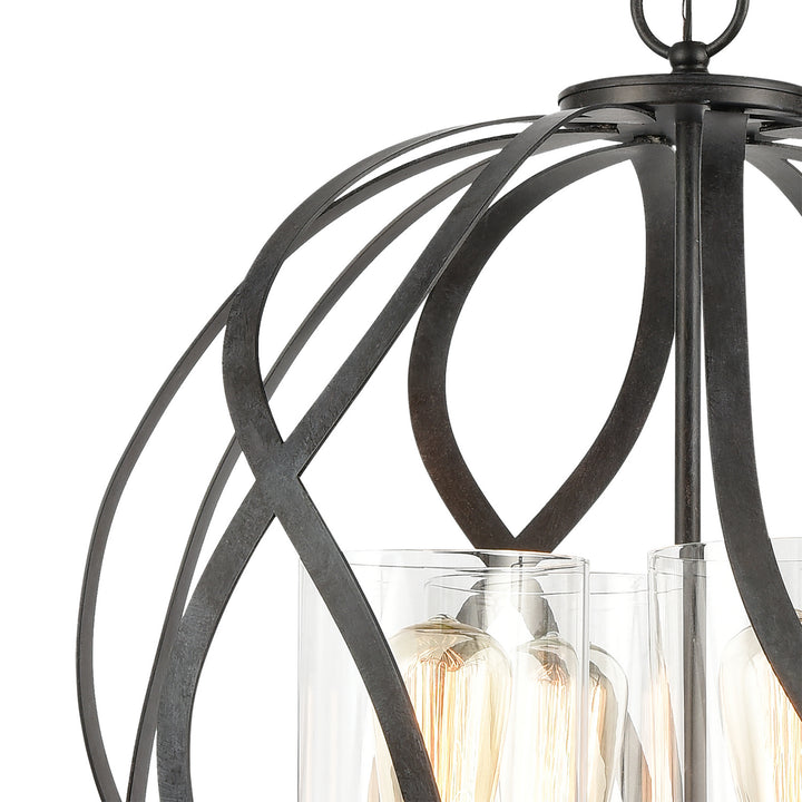 Elk Daisy 75095/4 Chandelier Light - Midnight Bronze