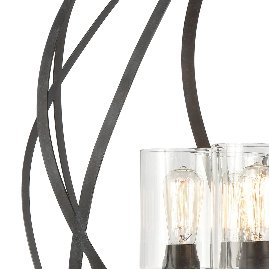 Elk Daisy 75096/6 Chandelier Light - Midnight Bronze