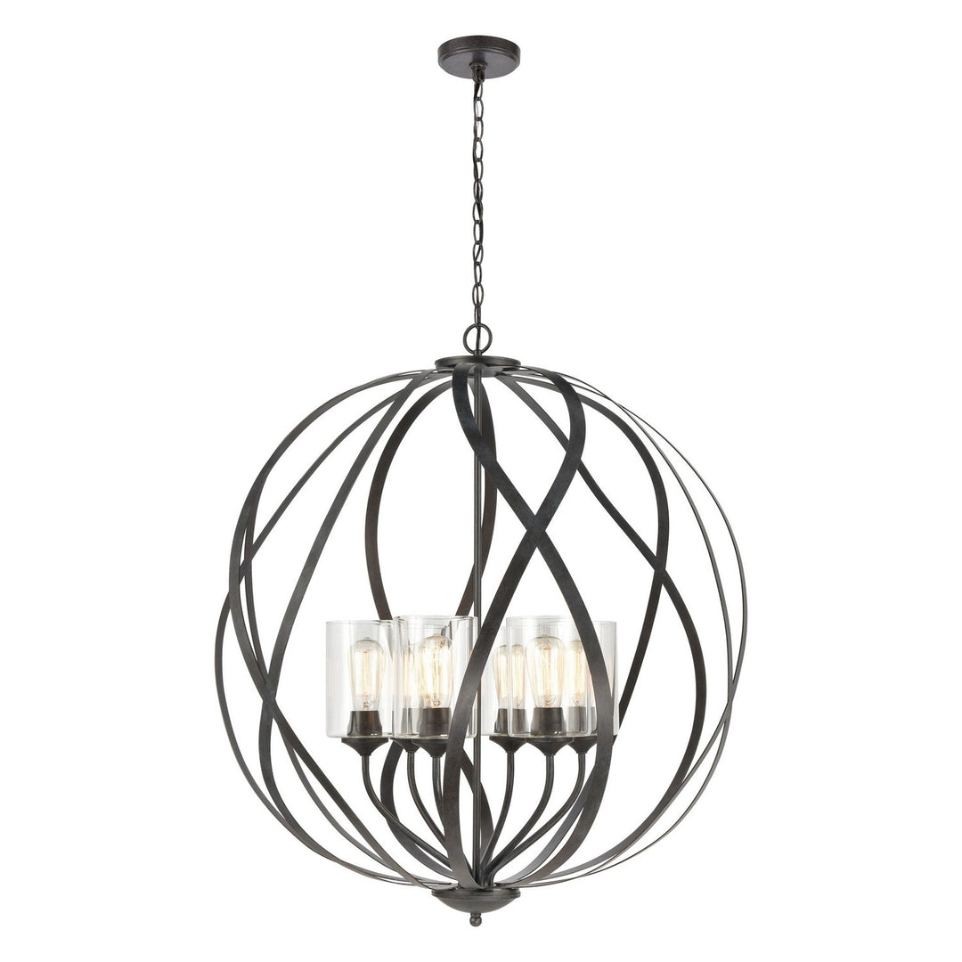 Elk Daisy 75096/6 Chandelier Light - Midnight Bronze