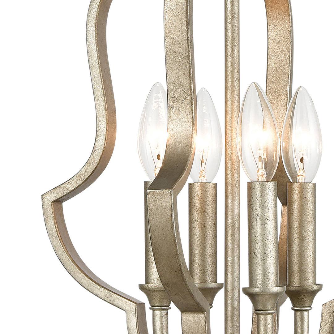 Elk Lanesboro 75104/4 Pendant Light - Dusted Silver