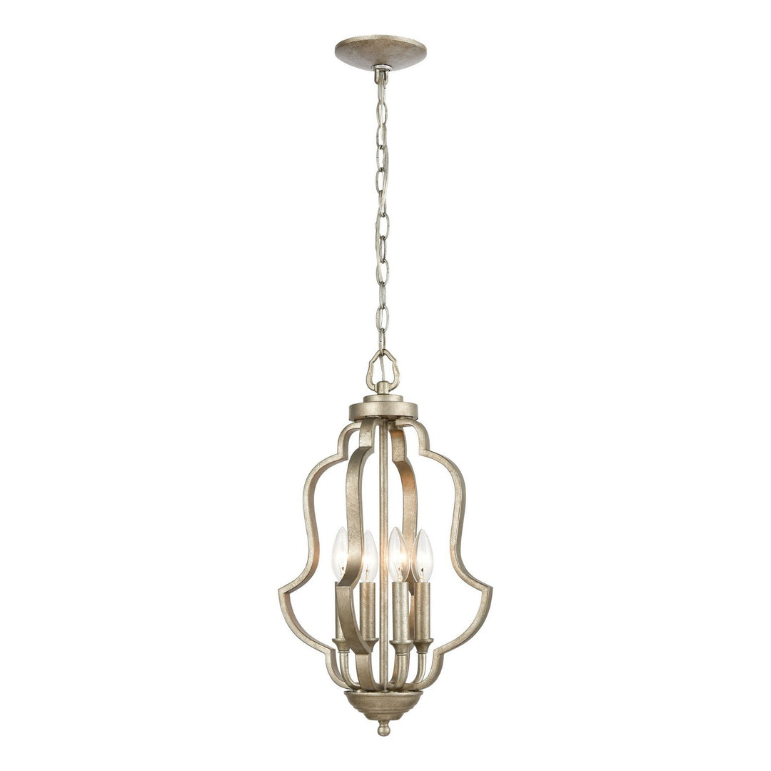 Elk Lanesboro 75104/4 Pendant Light - Dusted Silver