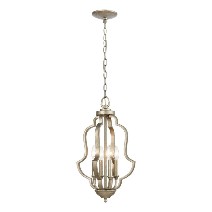 Elk Lanesboro 75104/4 Pendant Light - Dusted Silver