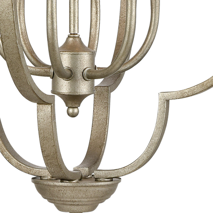 Elk Lanesboro 75105/6 Pendant Light - Dusted Silver