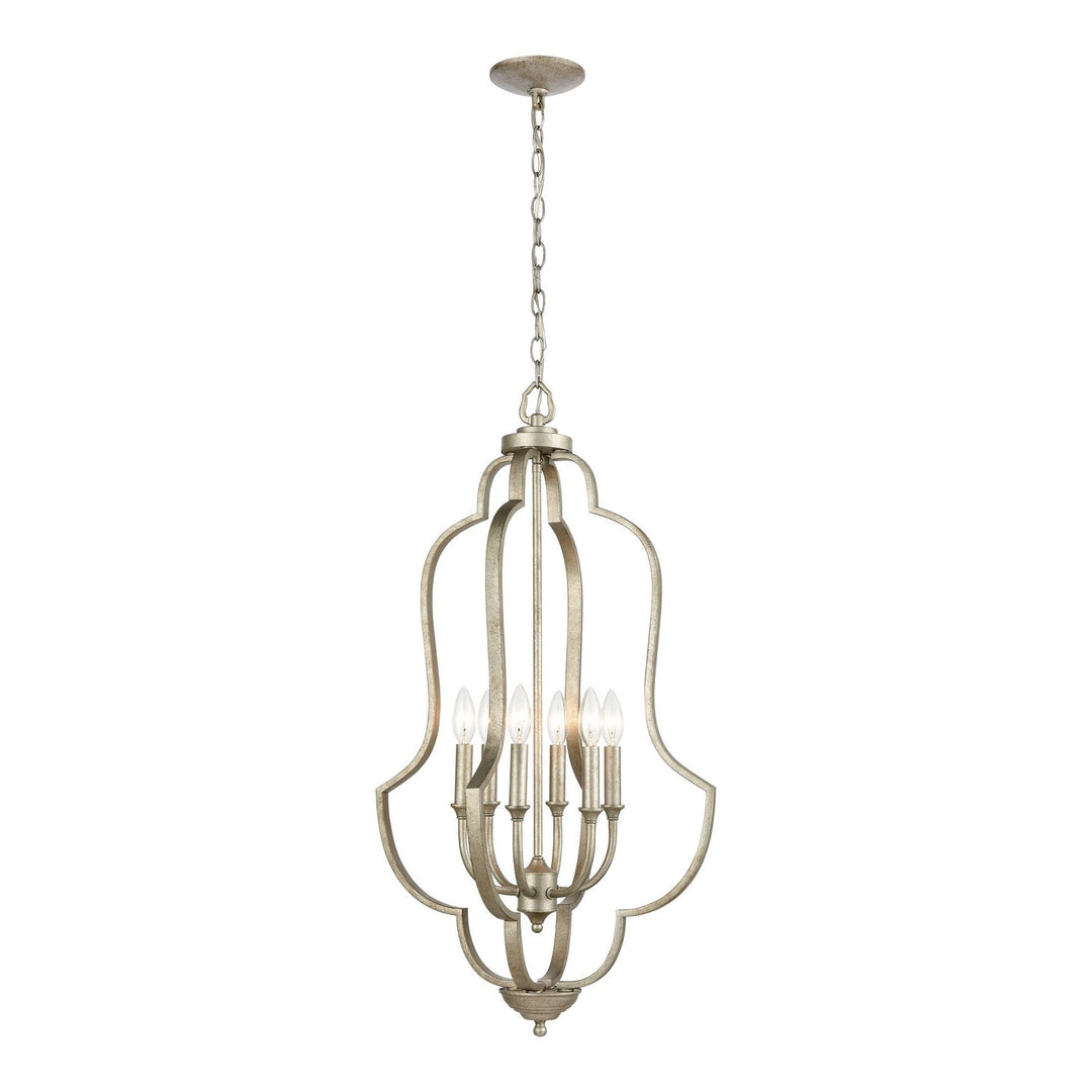 Elk Lanesboro 75105/6 Pendant Light - Dusted Silver