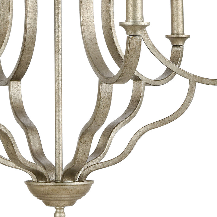 Elk Lanesboro 75106/6 Chandelier Light - Dusted Silver
