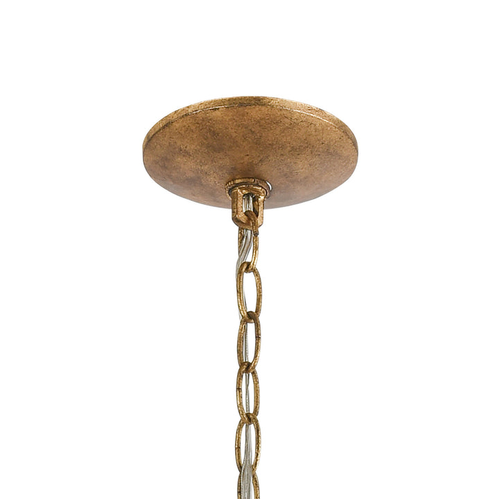 Elk Wembley 75126/4 Pendant Light - Antique Gold