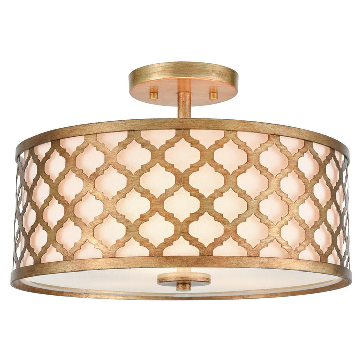 Elk Arabesque 75135/3 Ceiling Light - Bronzed Gold