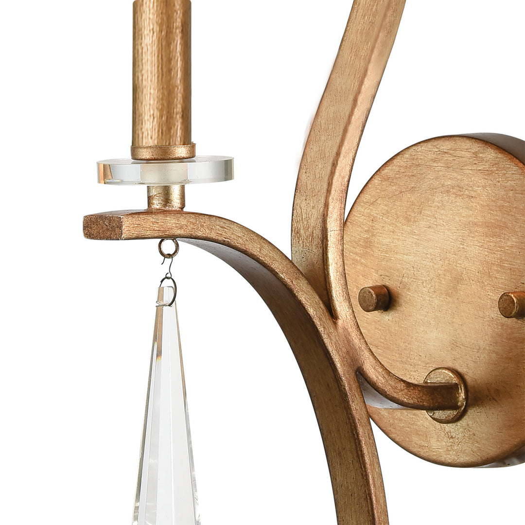 Elk Katania 75140/1 Wall Sconce Light - Antique Gold