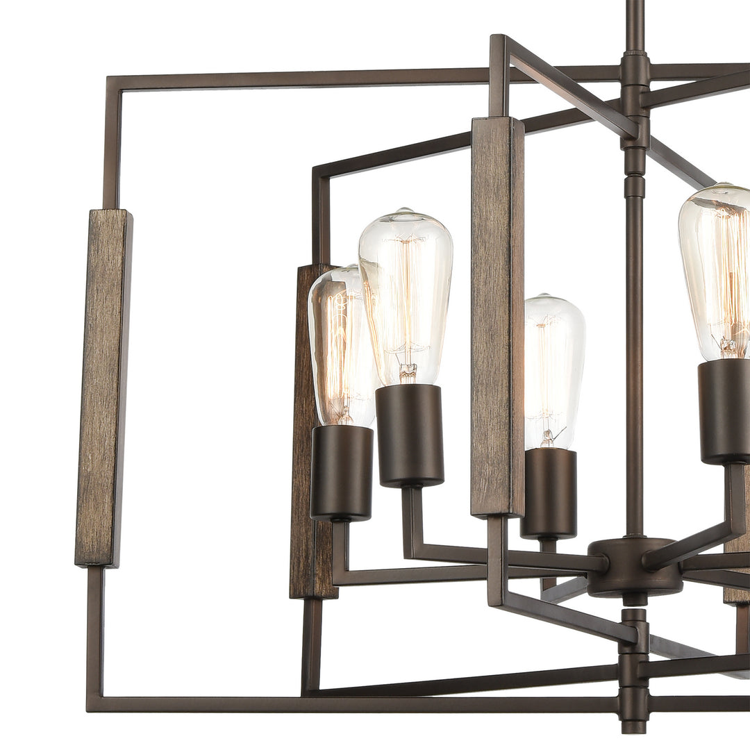 Elk Zinger 75162/6 Pendant Light - Oil Rubbed Bronze