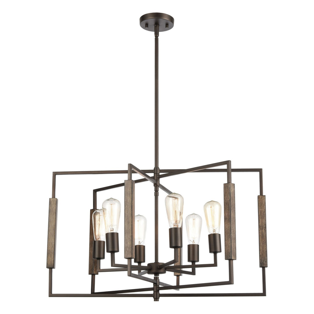 Elk Zinger 75162/6 Pendant Light - Oil Rubbed Bronze