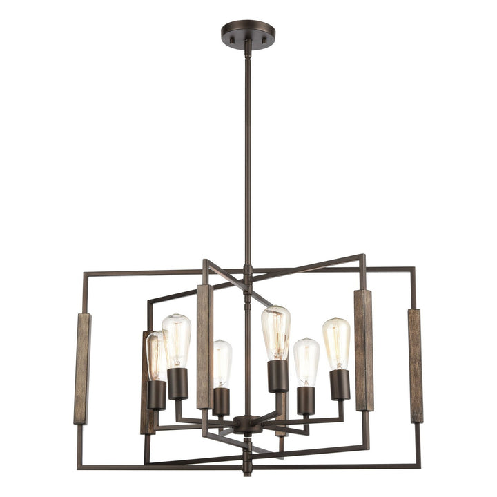 Elk Zinger 75162/6 Pendant Light - Oil Rubbed Bronze