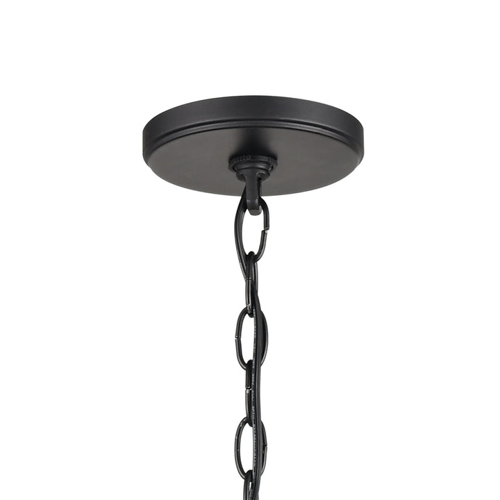 Elk Barrow 81405/3 Chandelier Light - Matte Black