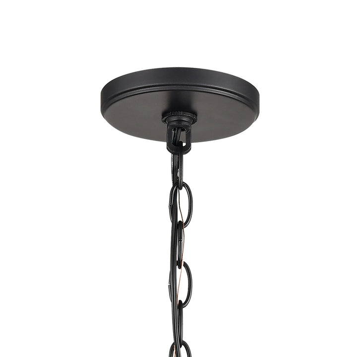 Elk Barrow 81406/6 Chandelier Light - Matte Black