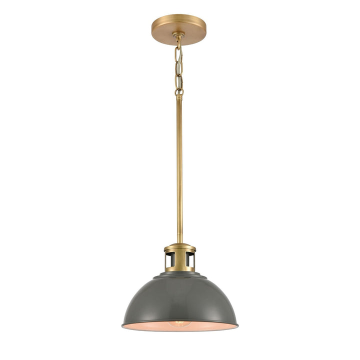 Elk Lyndon 89007/1 Pendant Light - Gray