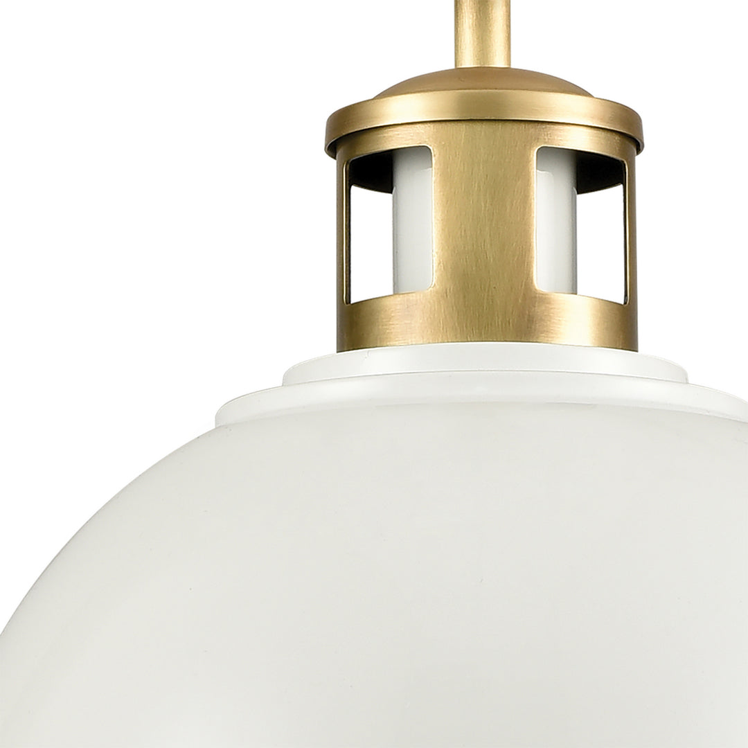 Elk Lyndon 89017/1 Pendant Light - White