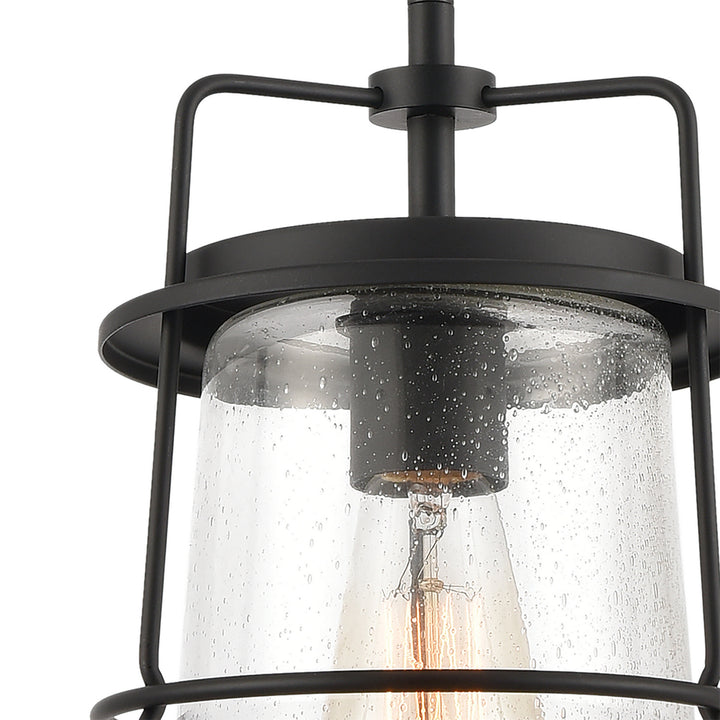 Elk Kennington 89034/1 Pendant Light - Black
