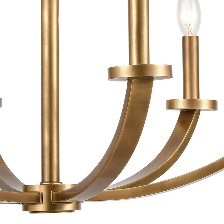 Elk Erindale 89046/6 Chandelier Light - Natural