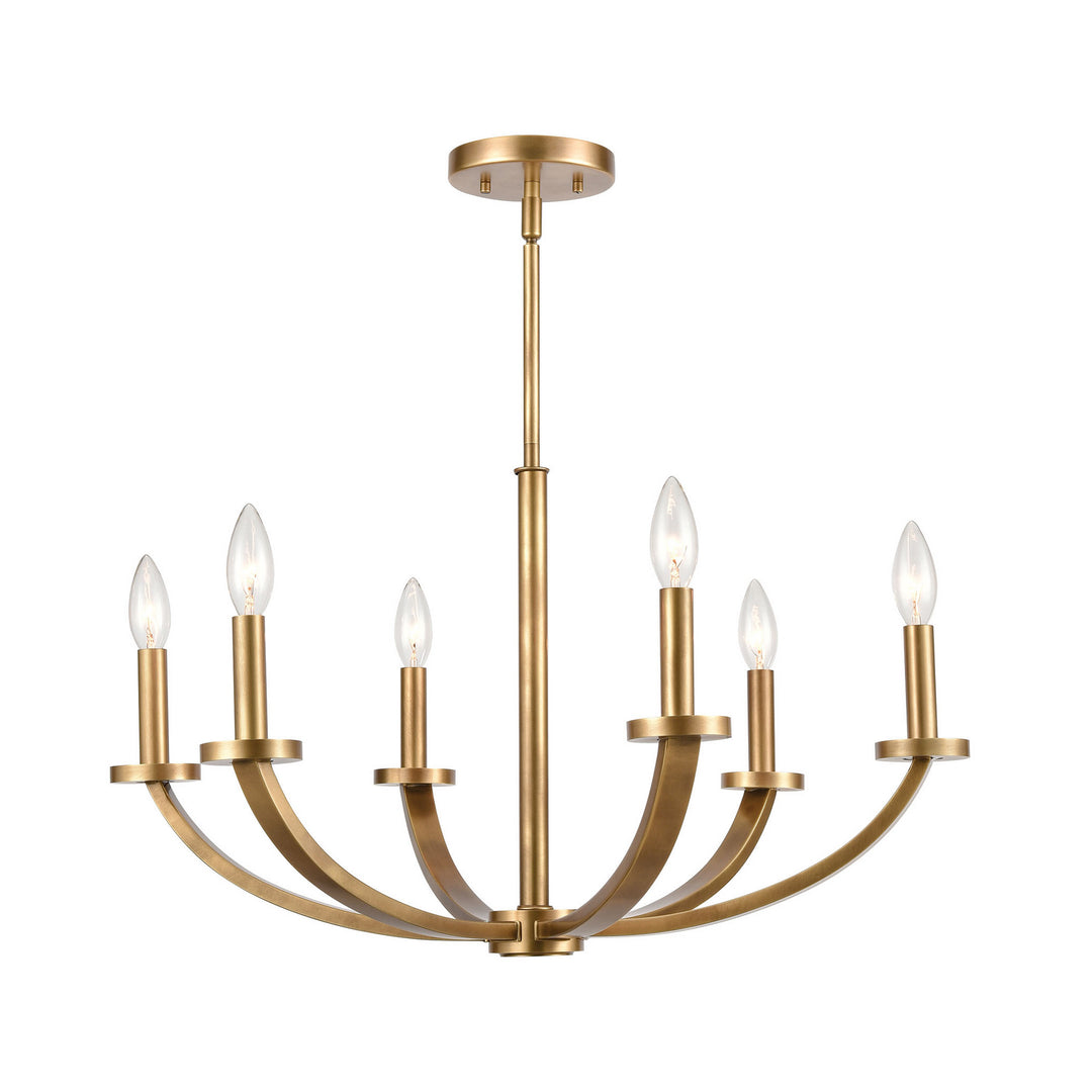 Elk Erindale 89046/6 Chandelier Light - Natural