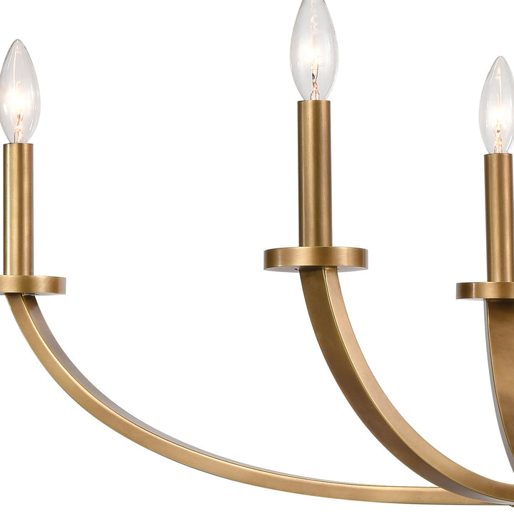 Elk Erindale 89048/6 Chandelier Light - Natural