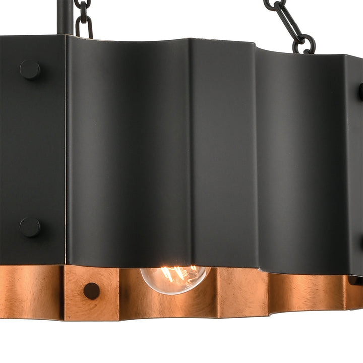 Elk Clausten 89077/4 Chandelier Light - Black