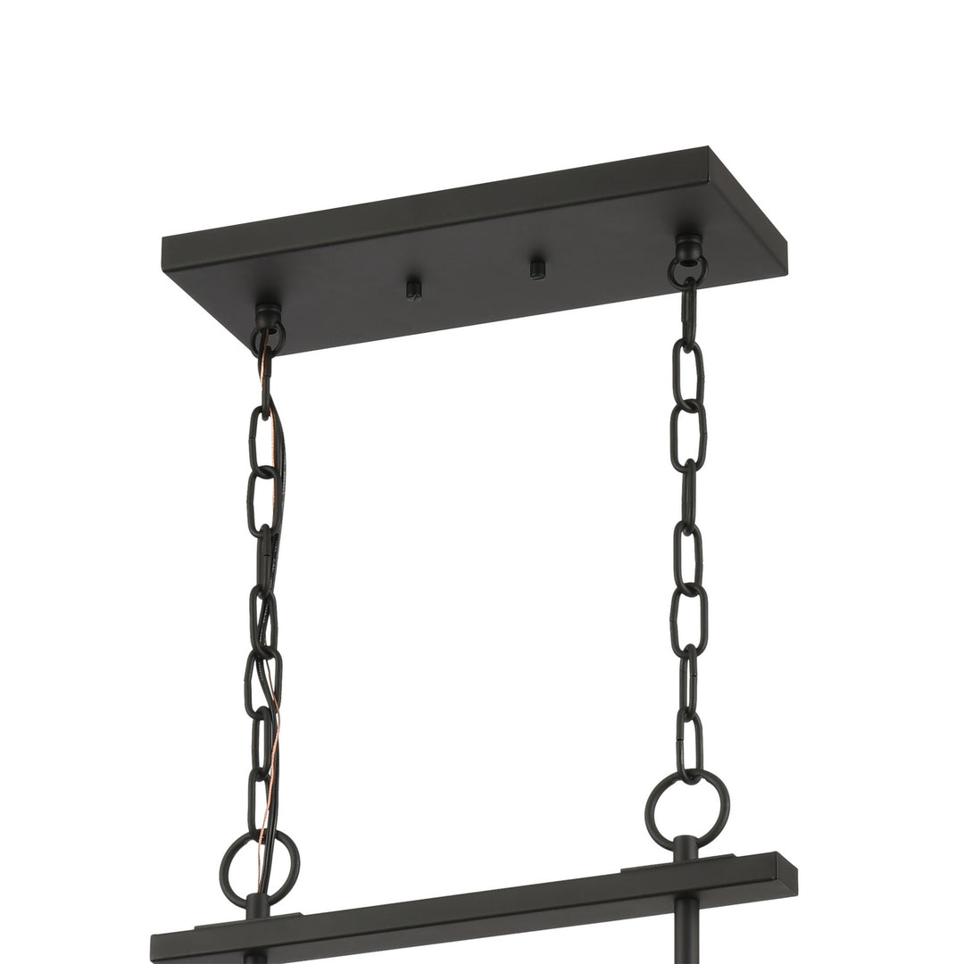 Elk Clausten 89078/4 Pendant Light - Black