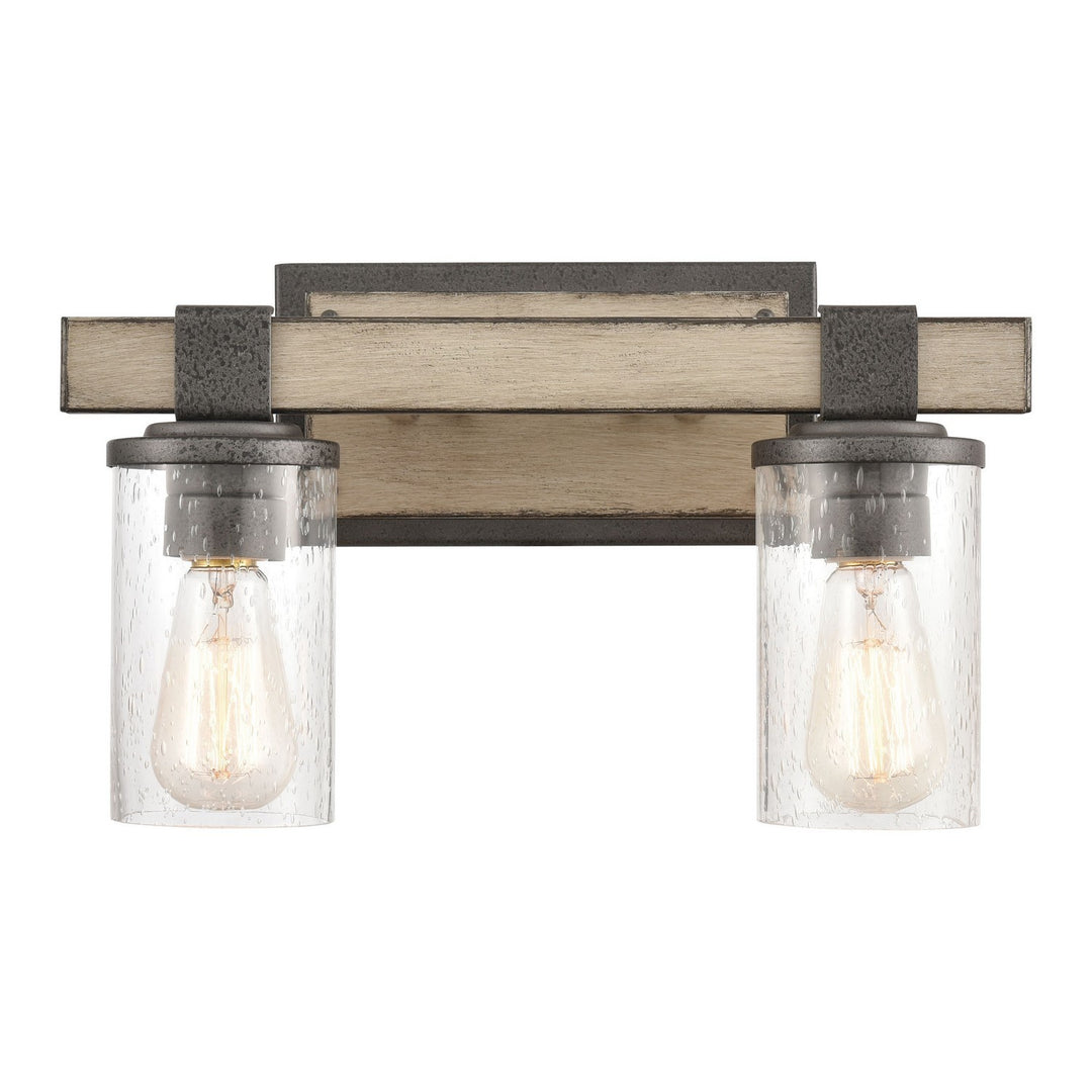 Elk Annenberg 89141/2 Bath Vanity Light 15 in. wide - Anvil Iron
