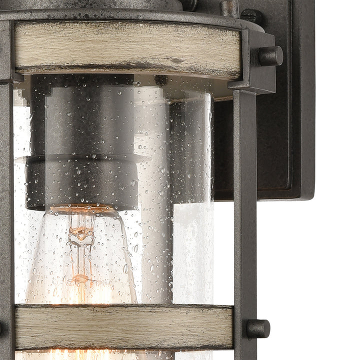 Elk Lighting 89144/1  Annenberg Outdoor Anvil Iron