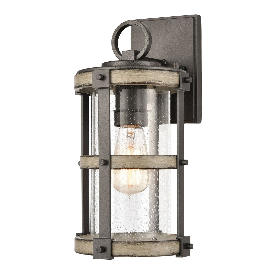 Elk Lighting 89144/1  Annenberg Outdoor Anvil Iron