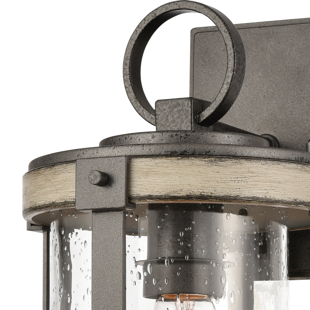 Elk Lighting 89145/1  Annenberg Outdoor Anvil Iron